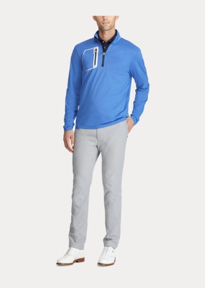 Pullover Ralph Lauren Hombre Azules - Stretch Quarter-Zip - REPLH0732